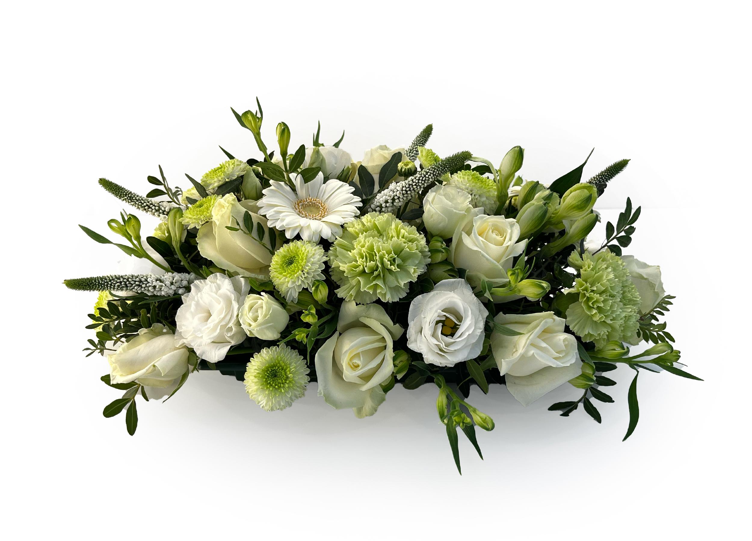 Langwerpig bloemstuk Medium - afbeelding 4